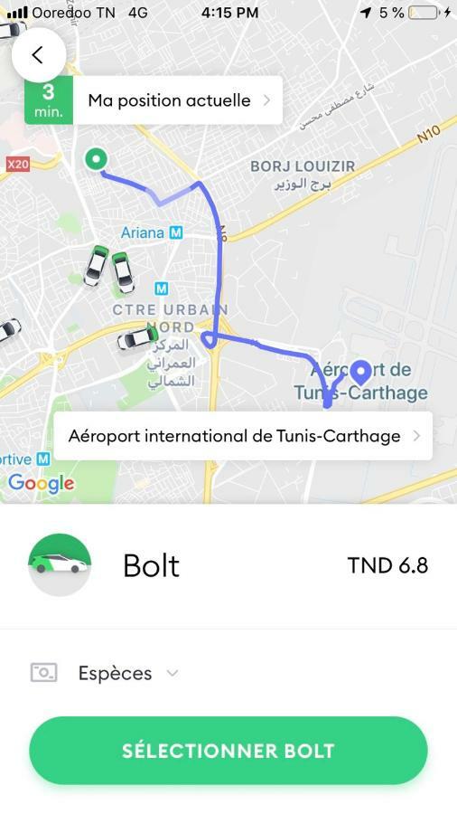 Apartment Tunis 1 Near Airport アリアナ エクステリア 写真